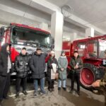 23 желтоқсан «Жұмысшы мамандықтар жылына» орай оқушыларға кәсіби бағдар беру бойынша 5 мамандандырылған өрт сөндіру бекетінде подполковник Оразбаев Еркебұлан Амангельдинович экскурсия жасады.