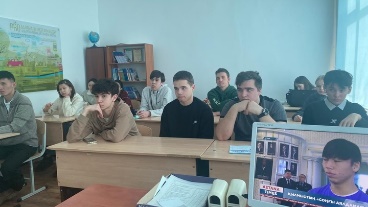 2 наурыз 2026 жыл мектеп оқушыларына “Хулиганка” фильмі көрсетілді.